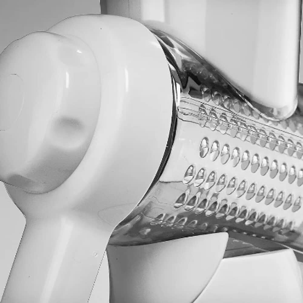 Rallador Manual Multifuncional 3 En 1 Color Blanco image number 4.0