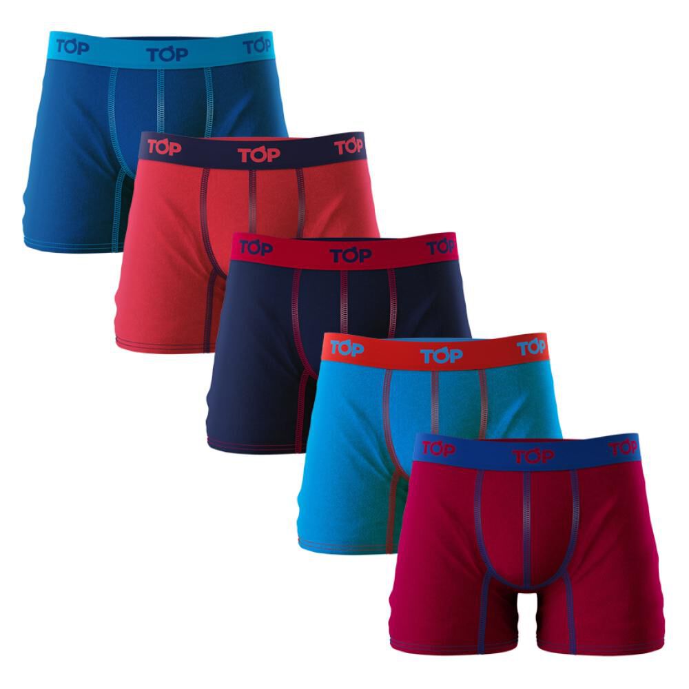 Pack Boxer Hombre Top / 5 Unidades en Oferta | Hites.com