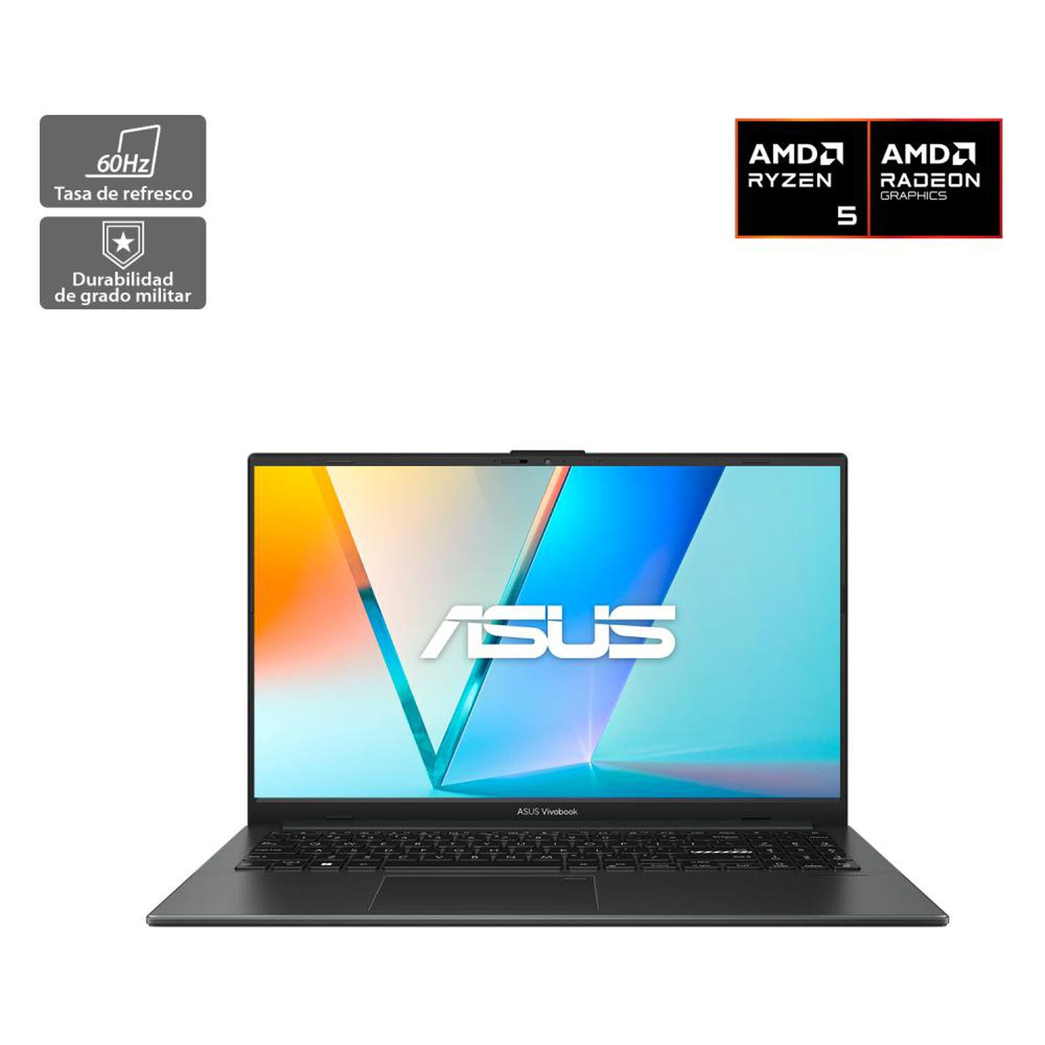 Notebook 15.6" Asus Vivobook Go 15 / AMD Ryzen 5 40 / 8 GB RAM / 512 GB SSD