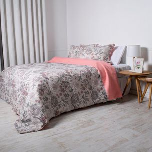 Cubrecama Quilt Estampado 2 Plazas Hatillo