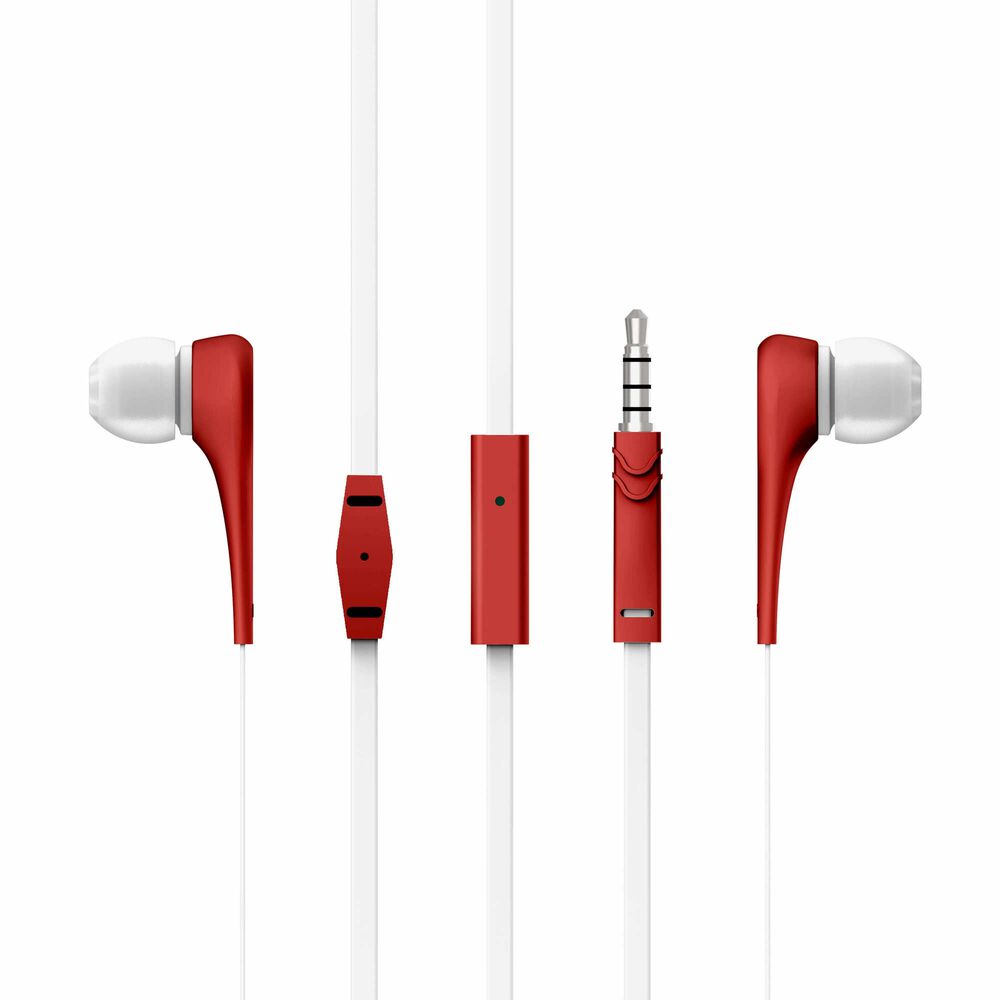Audifonos Energy Sistem Earphones Style 1+ Red Con Mic image number 3.0