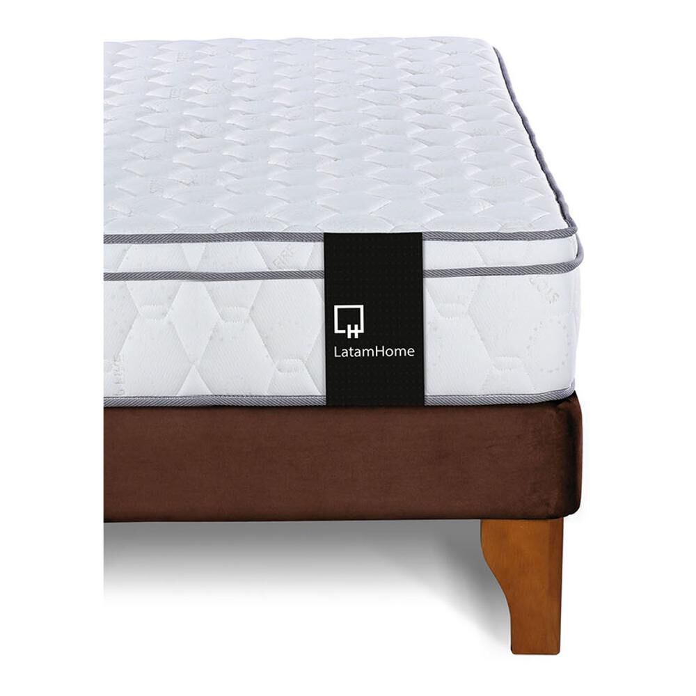 Cama Europea Latam Home Zen Top / 1.5 Plazas / Base Normal image number 2.0