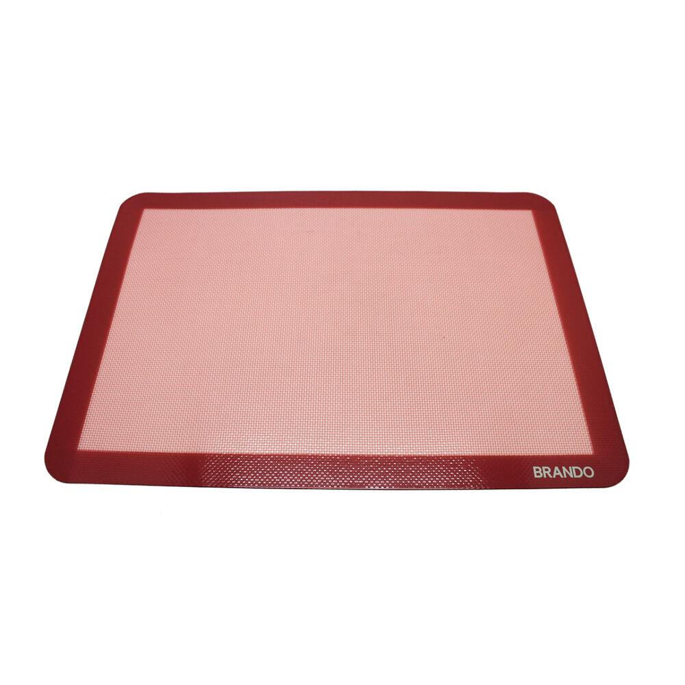 Alfombrilla Para Hornear Baking Mat de Silicona Rojo Brando image number 1.0