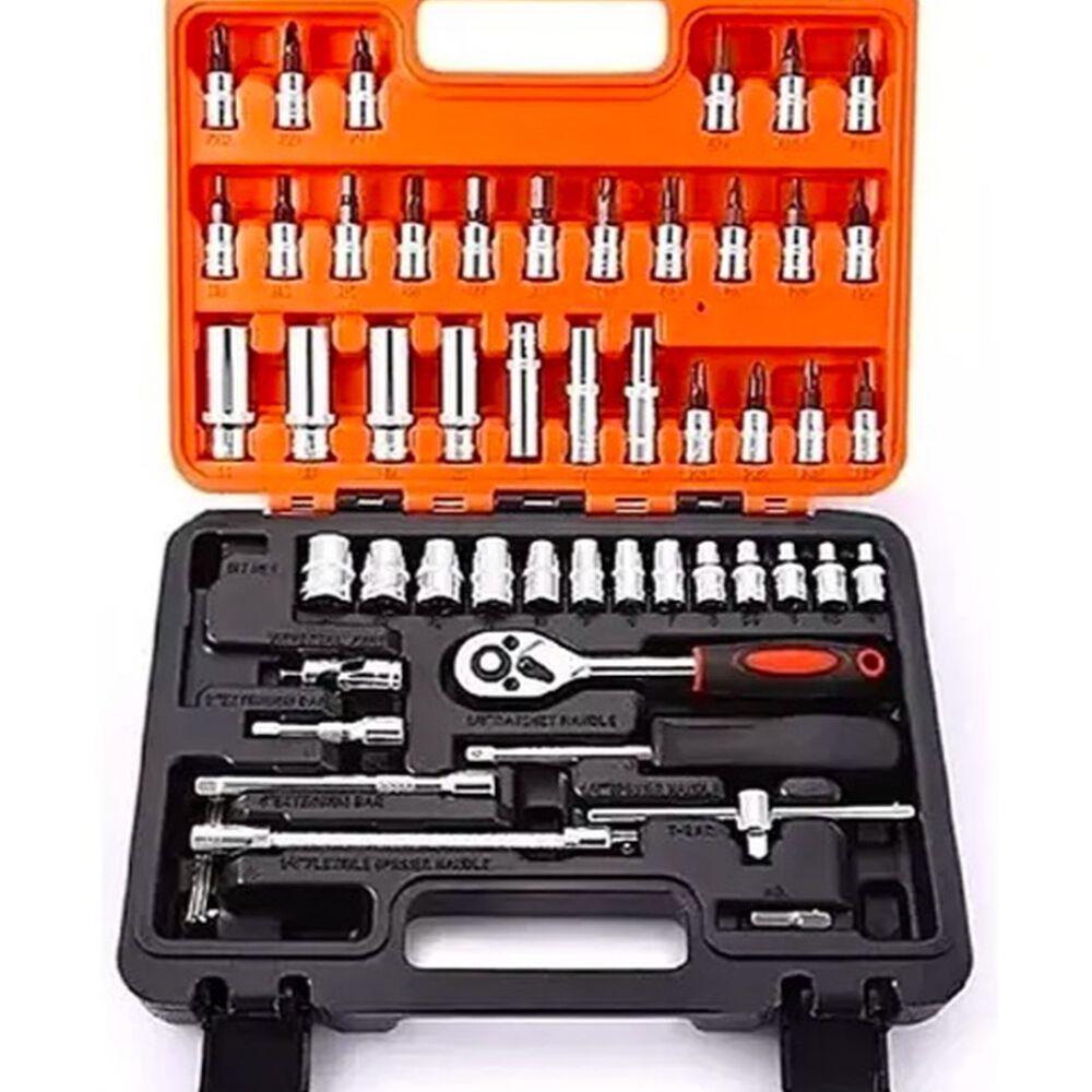 Set Caja De Dados Juego Herramientas 53 Pcs/044 image number 0.0