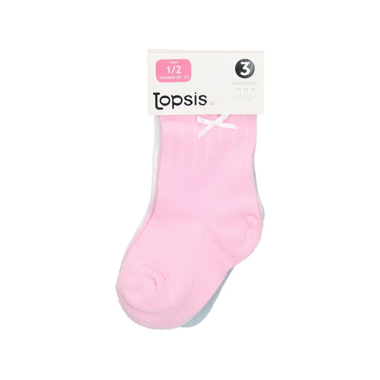 Calcetines Topsis / 3 Pares image number 1.0