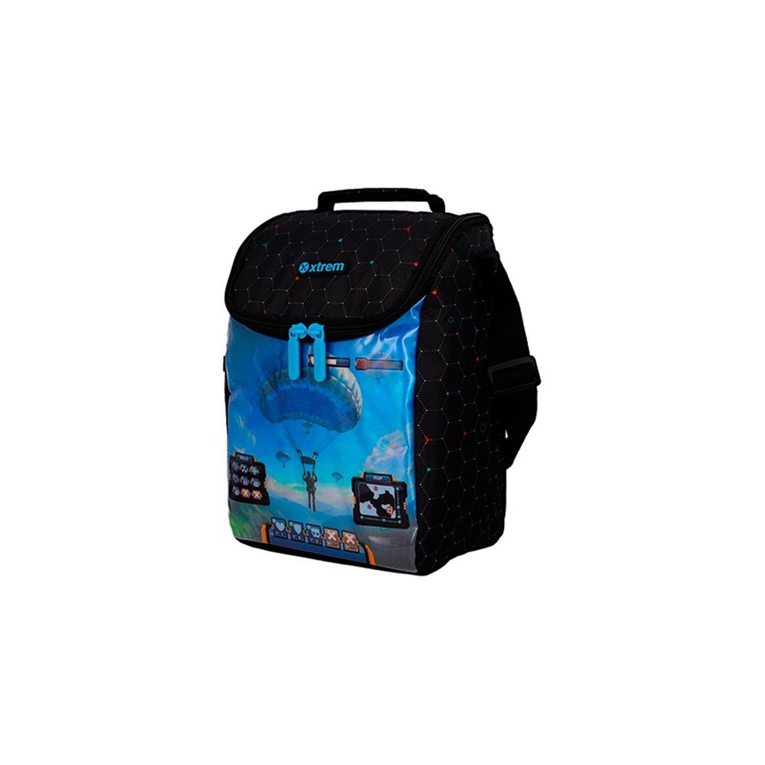 Lonchera T&eacute;rmica Xtrem Froster 6xt Videojuego Negro image number 1.0