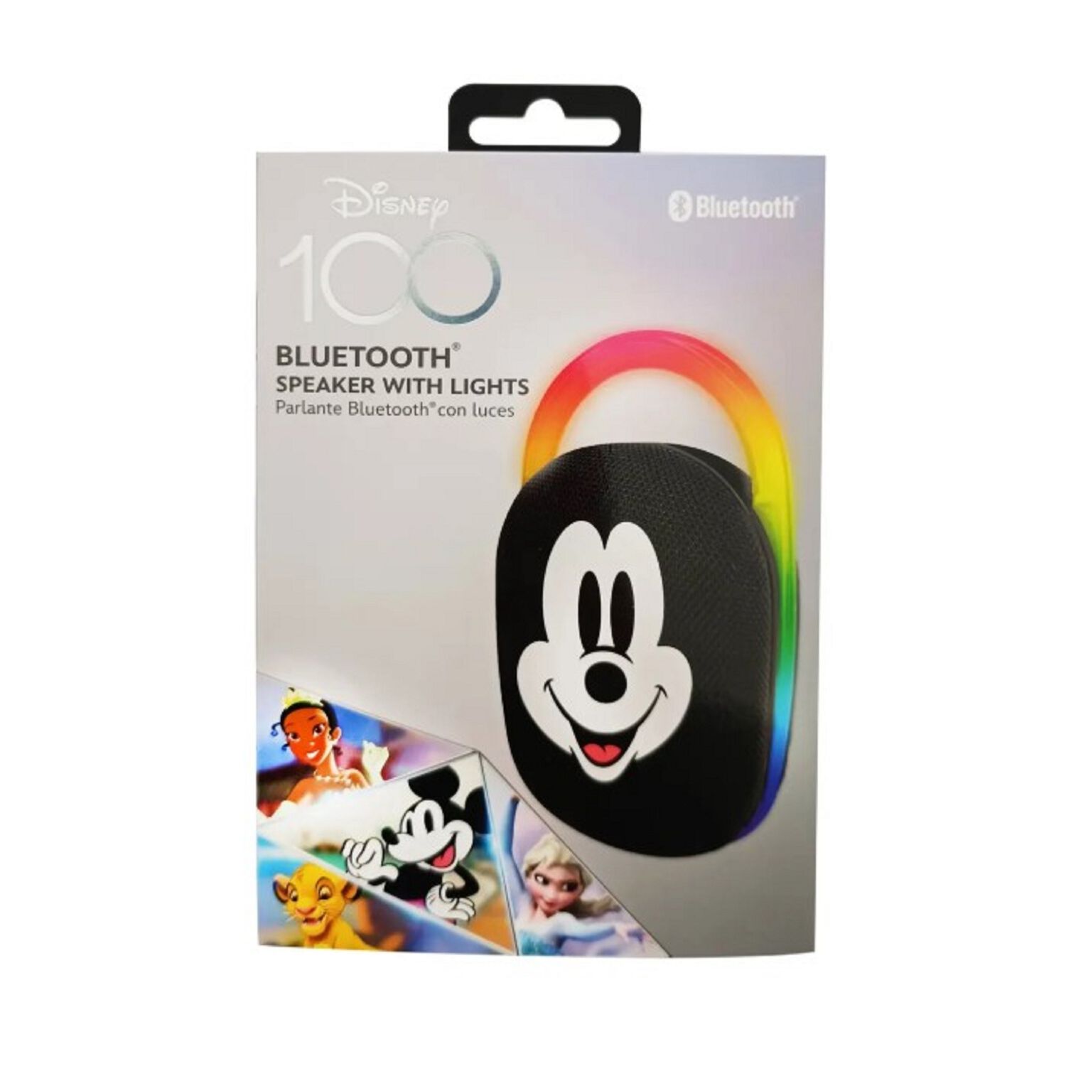 Parlante Bluetooth Mickey Mouse Disney 5w Con Luz Y Clip image number 2.0