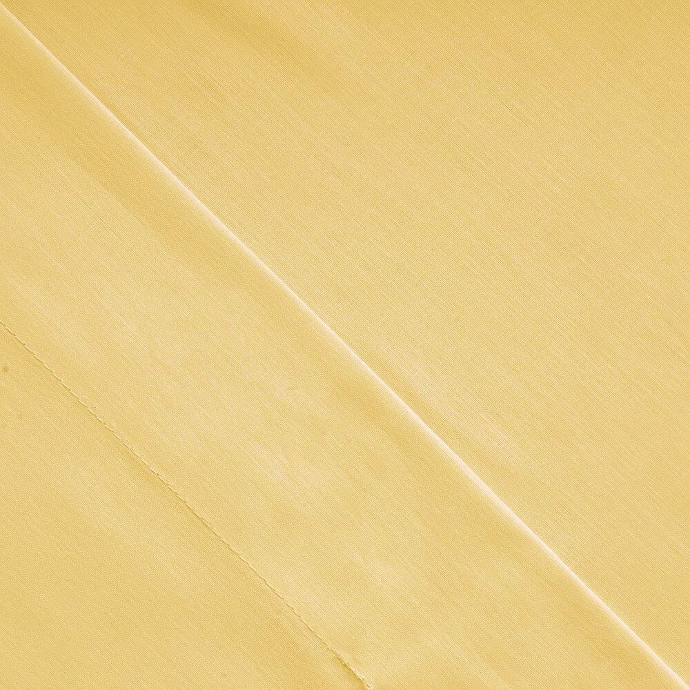 Sabana 144 Hilos Lisa Mashini 2 P Amarillo image number 1.0