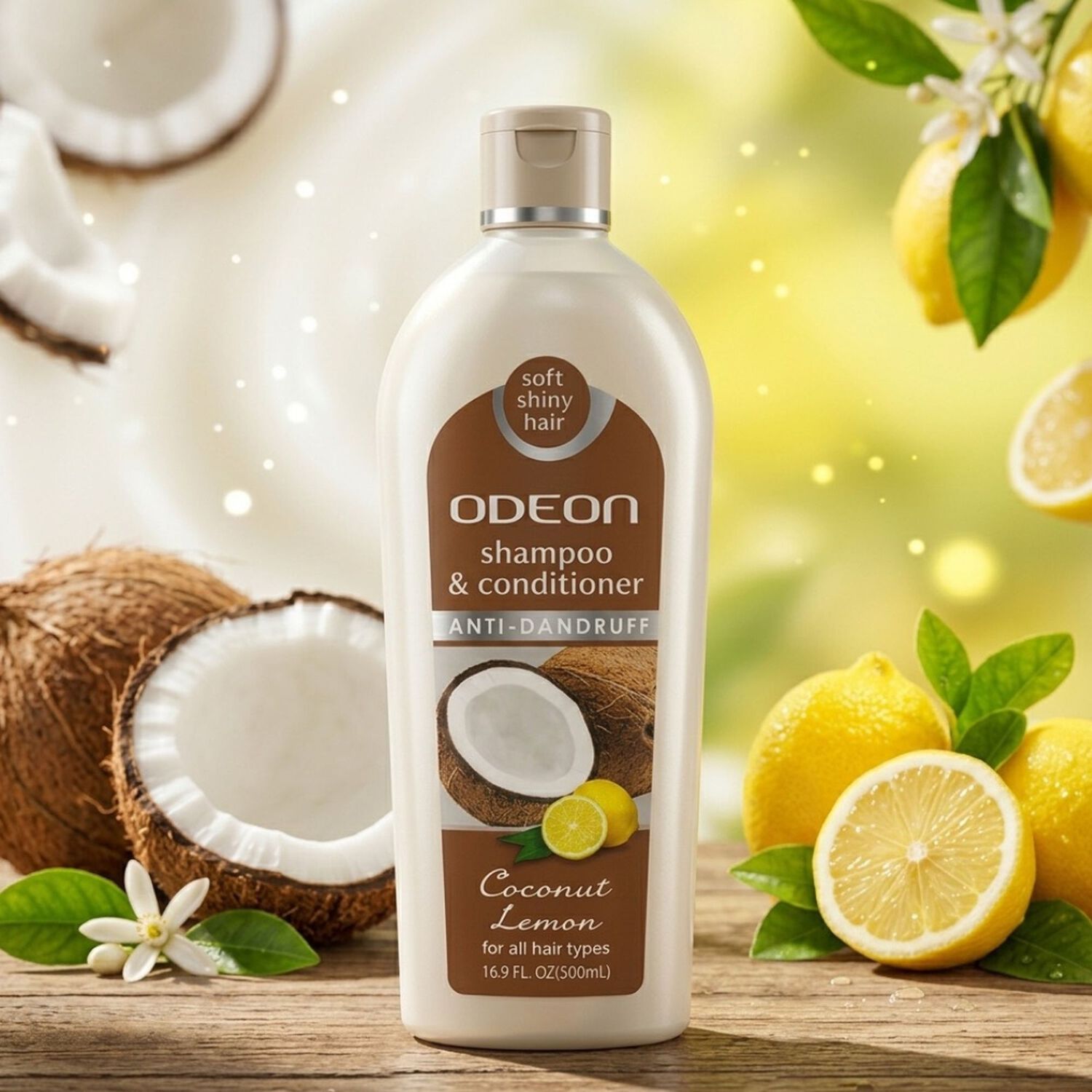 Odeon Shampoo Y Acondicionador Coco Lim&oacute;n 500 Ml image number 1.0