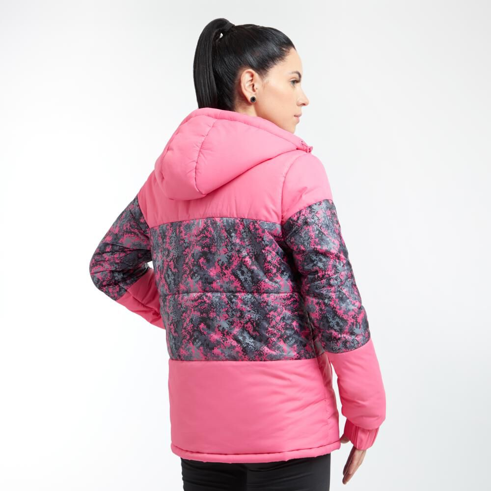 Parka Deportiva Full Print Con Capucha Mujer Wetland image number 3.0