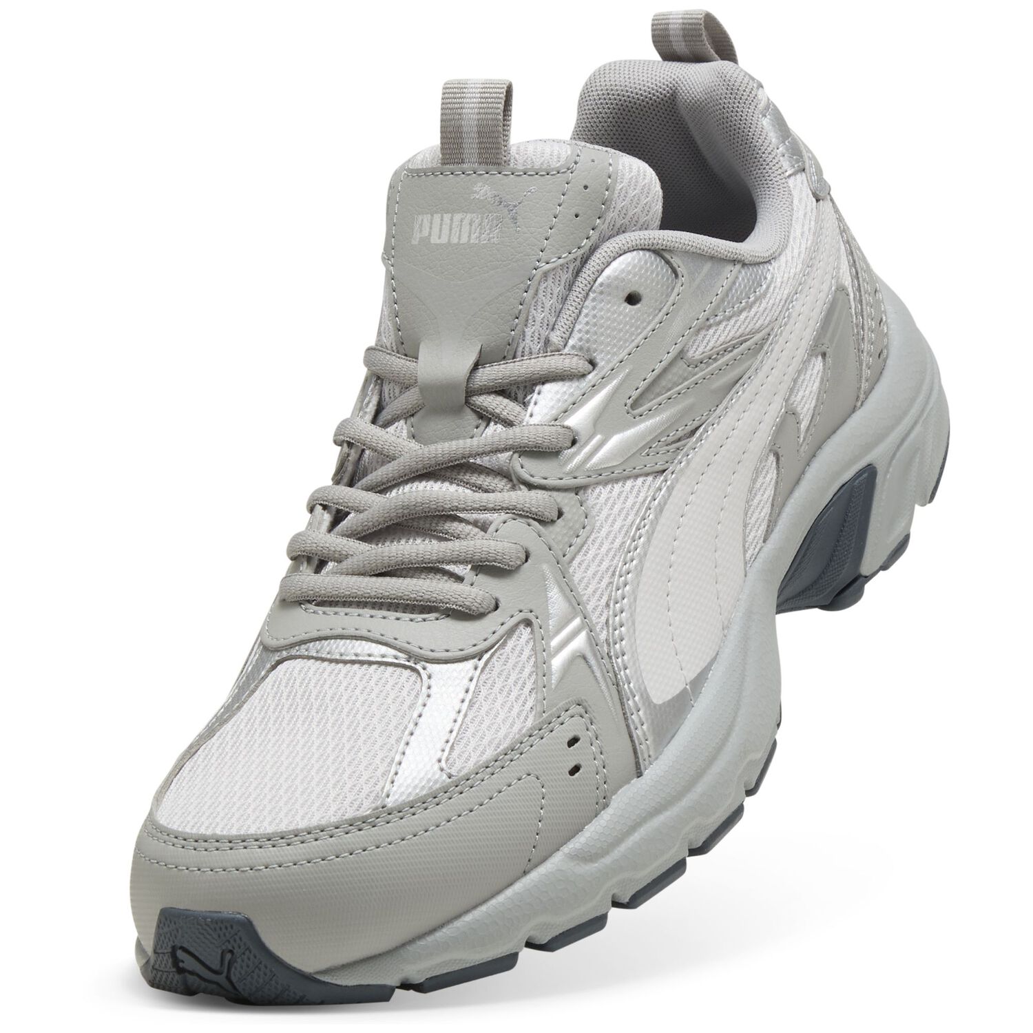 Zapatilla Puma Milenio Tech Mujer Gris image number 4.0