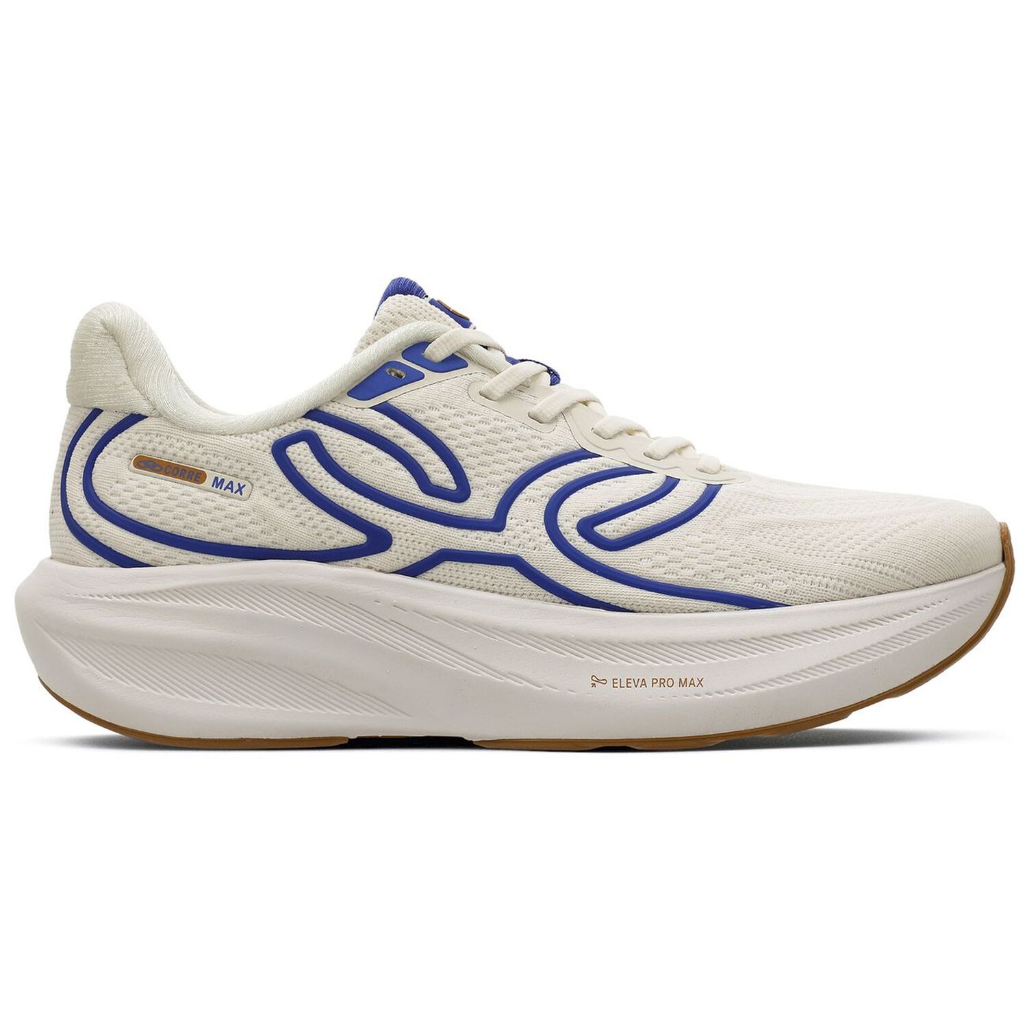 Zapatilla Running Mujer Corre Max Azul/blanco image number 0.0