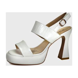 Sandalia Cuero Kader Blanco