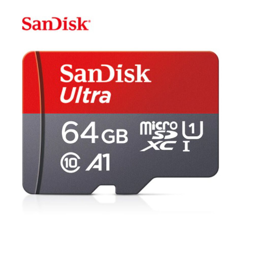 Tarjeta Memoria Micro Sd Sandisk Ultra 64 Gb Original Nintendo Switch A1, Clase 10, 120 Mb/s image number 0.0