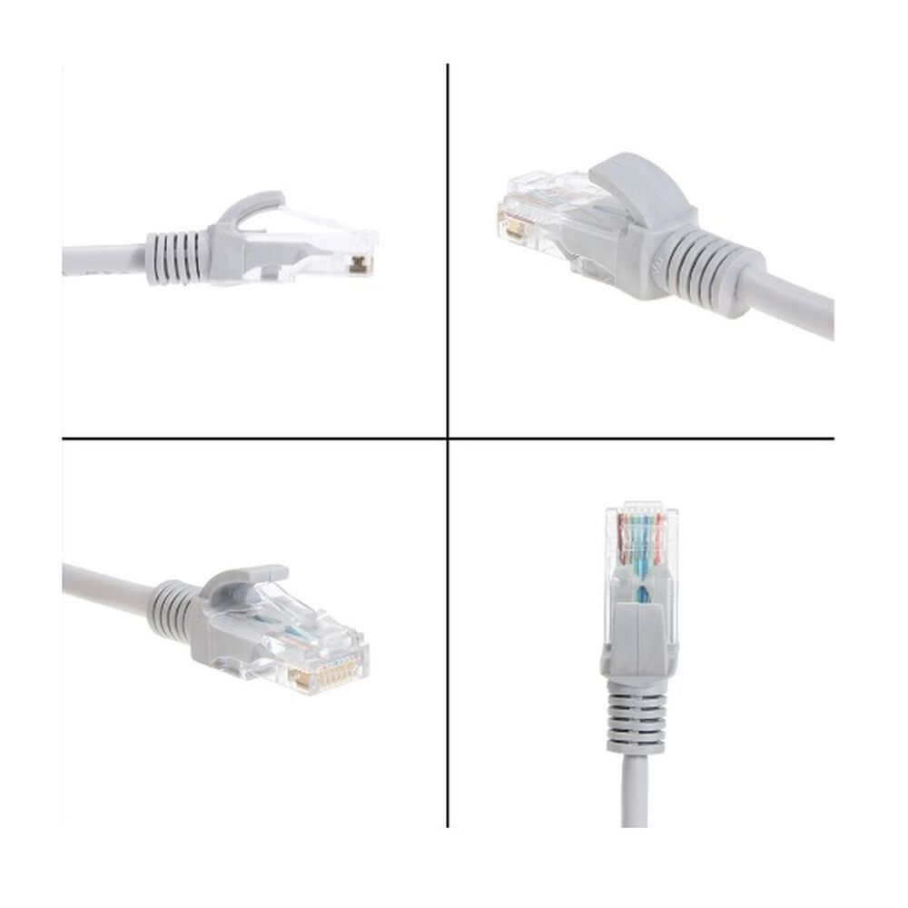Cable De Red Alta Velocidad 5 Mt Cat5e Cable Lan Internet Conexión Rj45 Lista image number 2.0