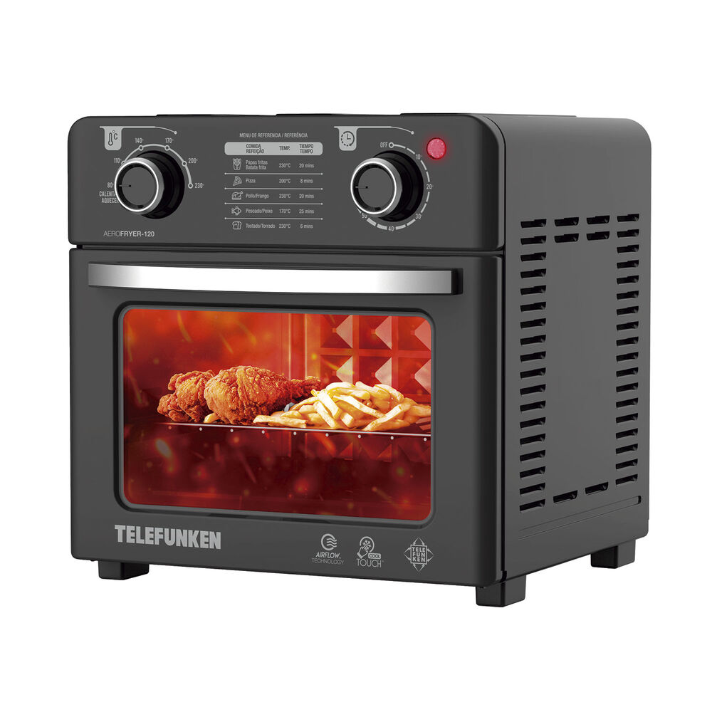 Horno Freidora De Aire Telefunken 12lts Aerofryer 120 image number 0.0