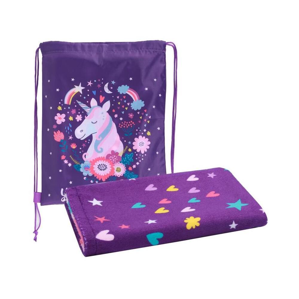 Toalla De Playa Con Bolso Casaideal Kids Dreams / 70 X 140 Cm image number 10.0