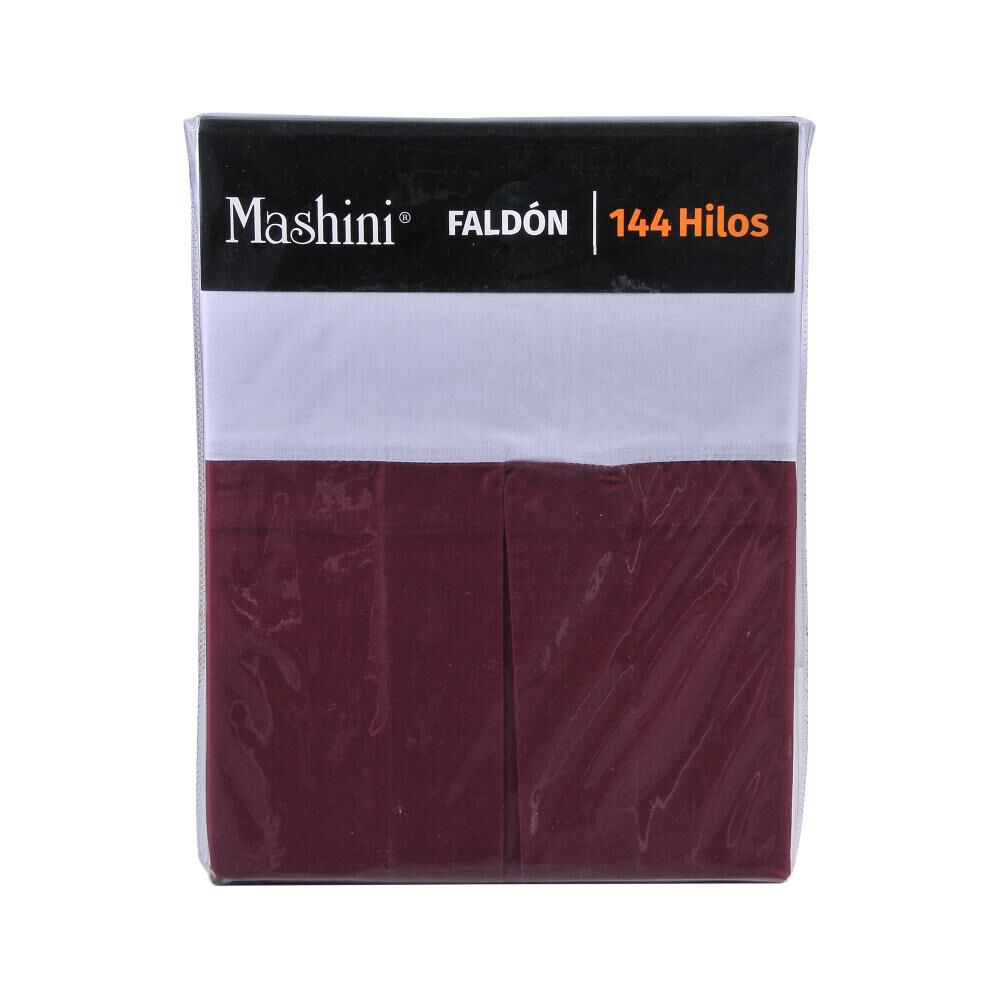 Faldón Mashini Liso / King / 144 Hilos image number 2.0