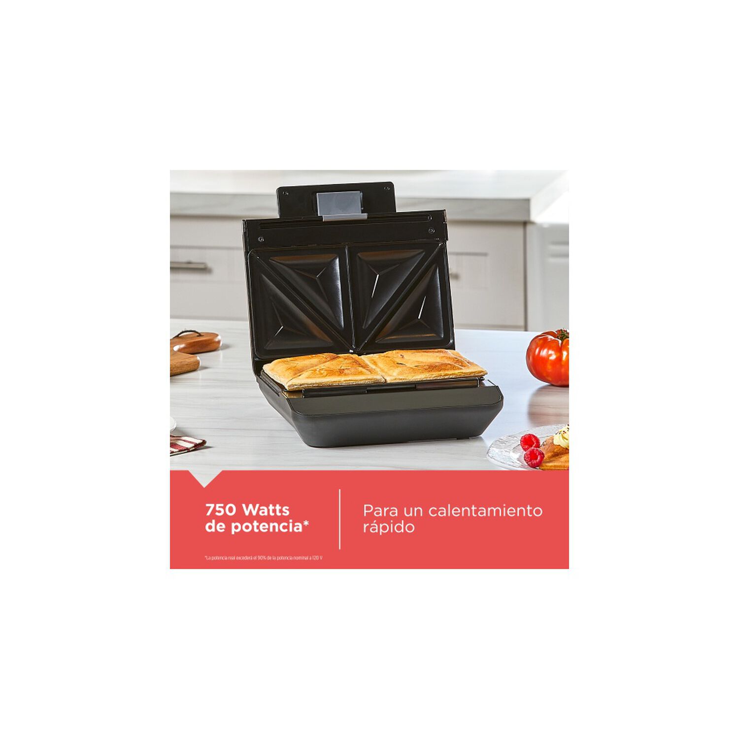 Sandwichera Black+decker Easy Clean image number 1.0