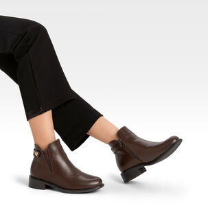 Botin Casual Mujer Eco Cuero Moda Vintage Formal Weide Zs63