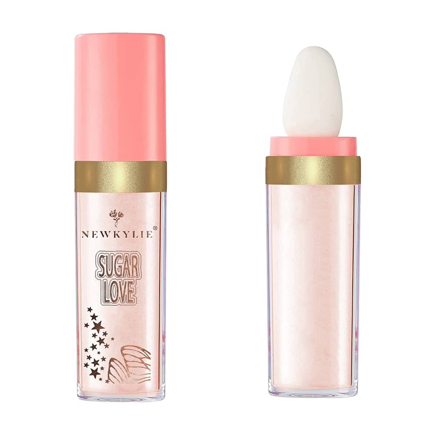 Polvo De Hadas Iluminador Cuerpo Rostro Labios Rosa Palido image number 0.0