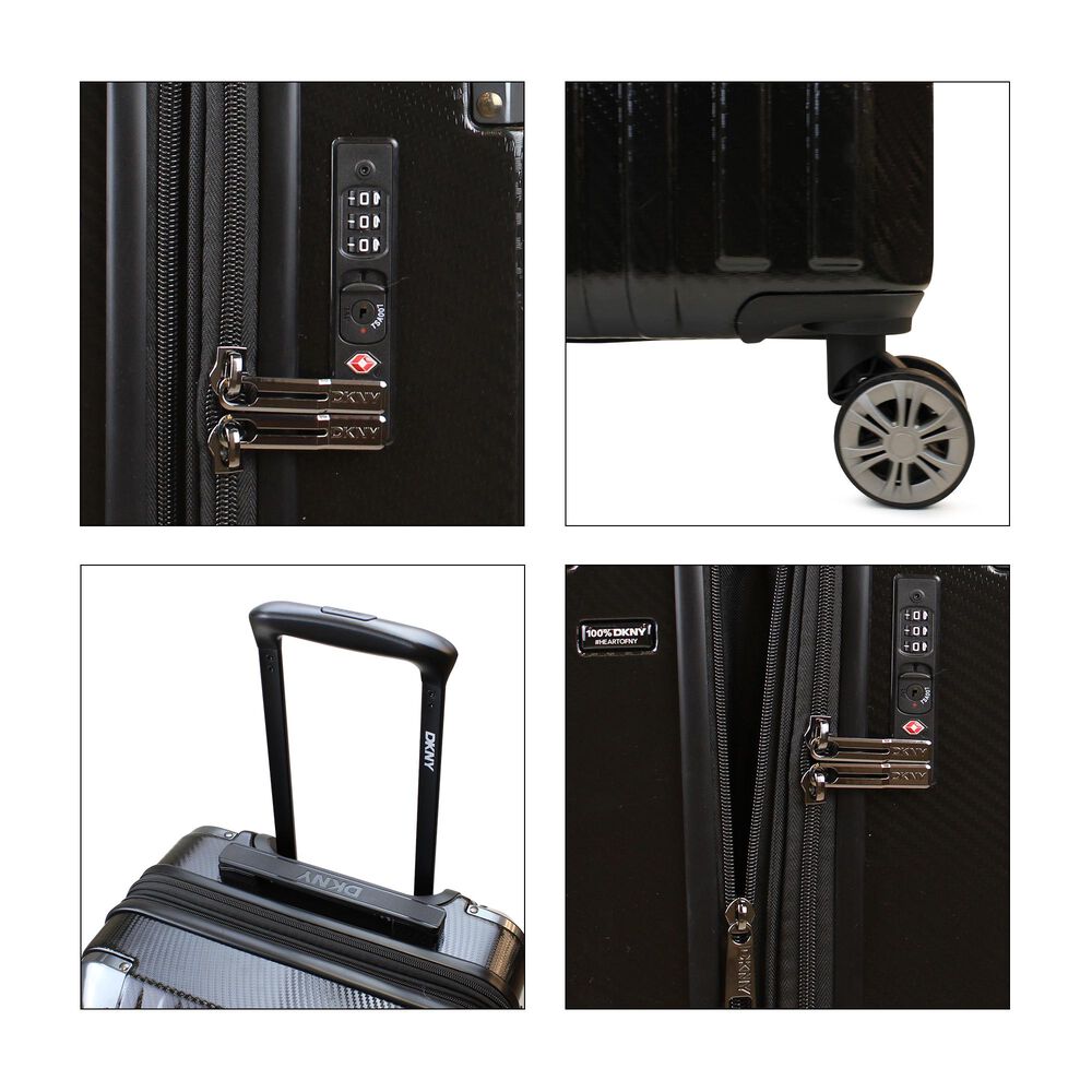 Pack 2 Maletas Donna Karan Glow S 10kg + L 23kg Negra Dkny image number 7.0