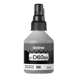 Botella De Tinta Original Brother Negro Btd60bk