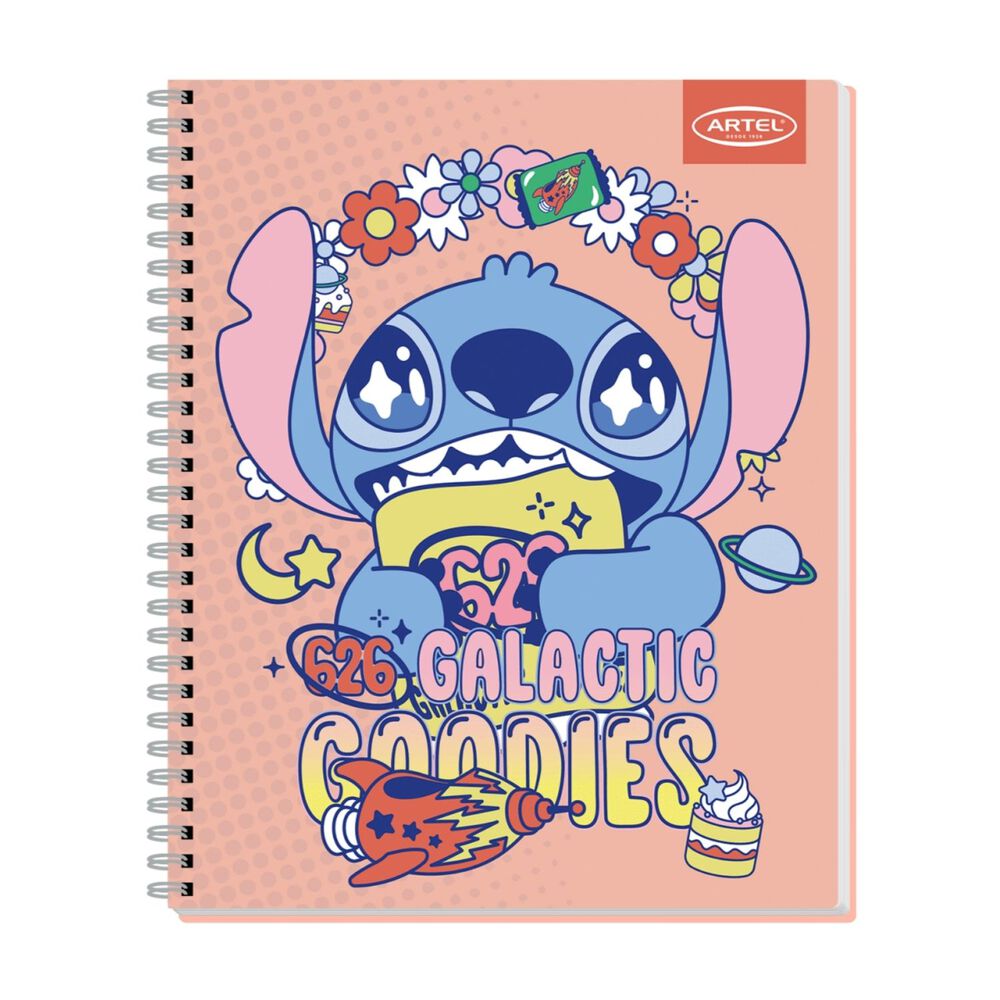 Pack 10 Cuadernos Dise&ntilde;o Divertido Personajes 100 Hojas image number 1.0