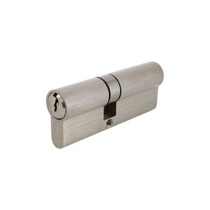 Cilindro Odis Llave-llave Est&aacute;ndar 80mm (35-45) Leva Centrada Plata.