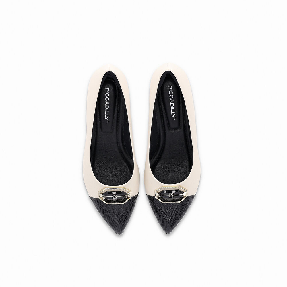 Zapato Mujer Negro/blanco Taci Piccadilly image number 2.0