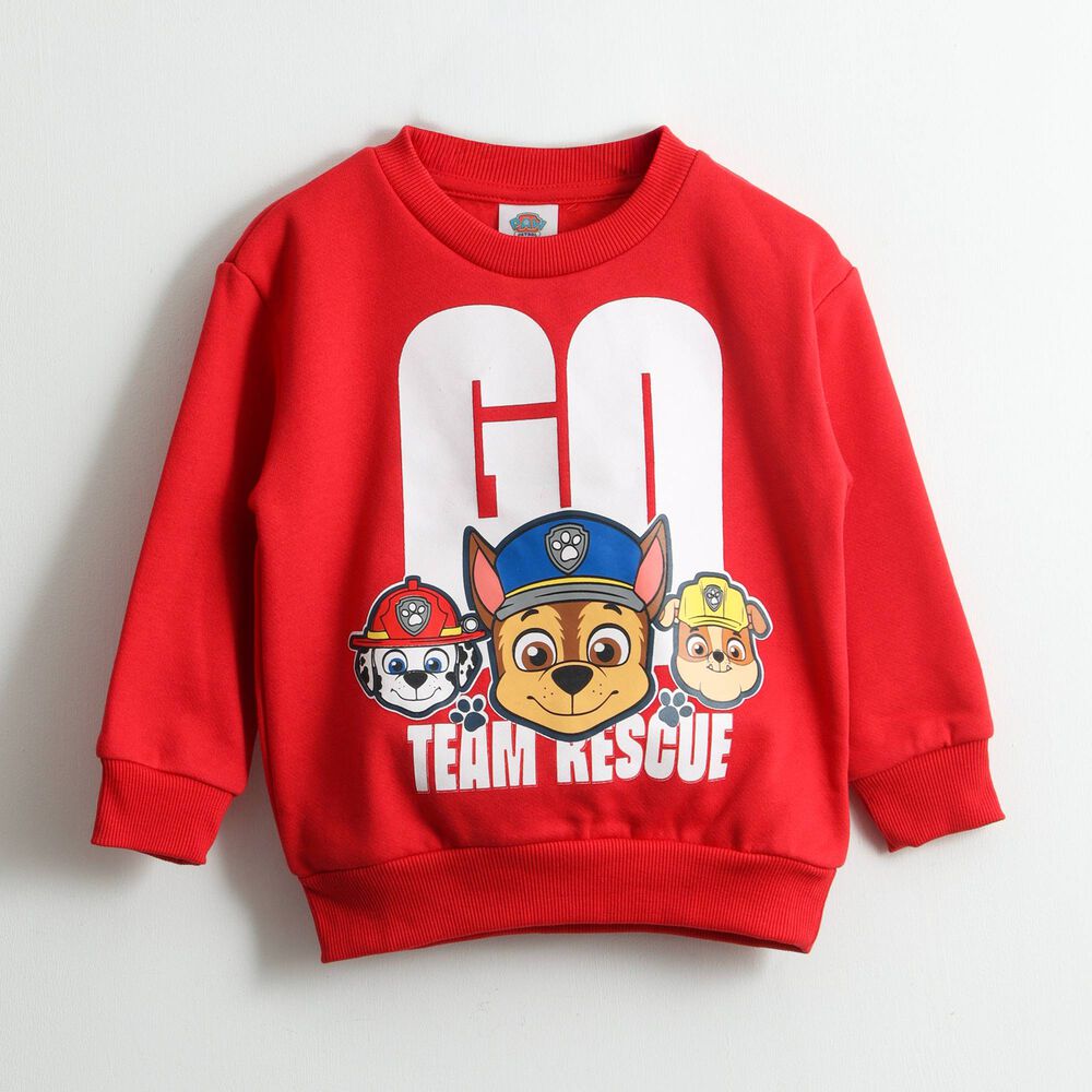 Poler&oacute;n Cerrado Ni&ntilde;o Go Team Rescue Rojo Paw Patrol image number 0.0