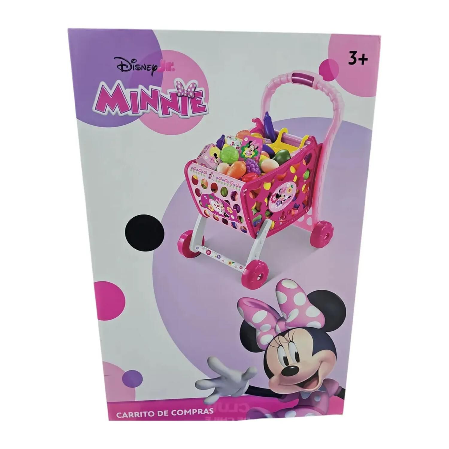 Juguete Carrito De Compras Con Accesorios 44cm Rosado Infantil image number 1.0