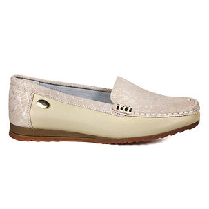 Mocasín Cuero Ethelbeige Snake