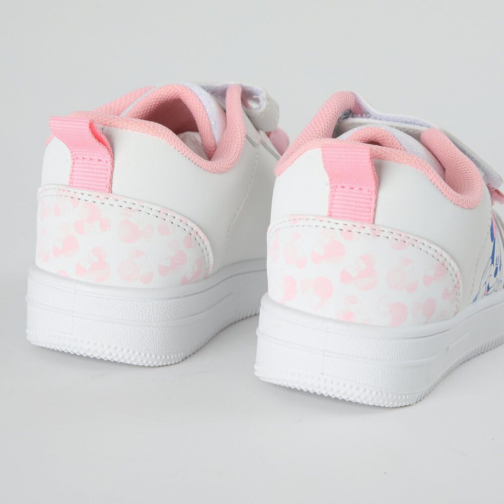 Zapatilla Ni&ntilde;a Velcro Minnie Smile Blanco Disney image number 2.0