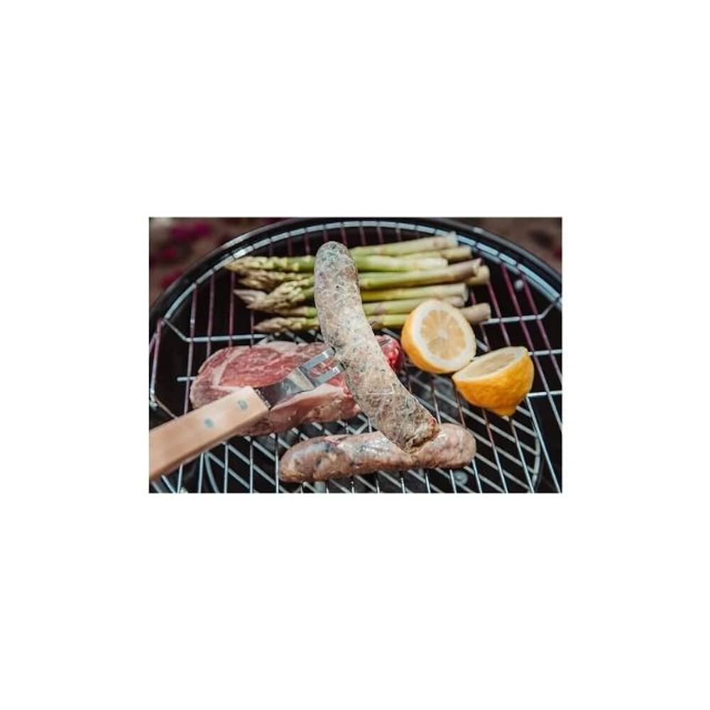 Set Asador 4 Piezas Mango Madera Con Estuche. image number 5.0