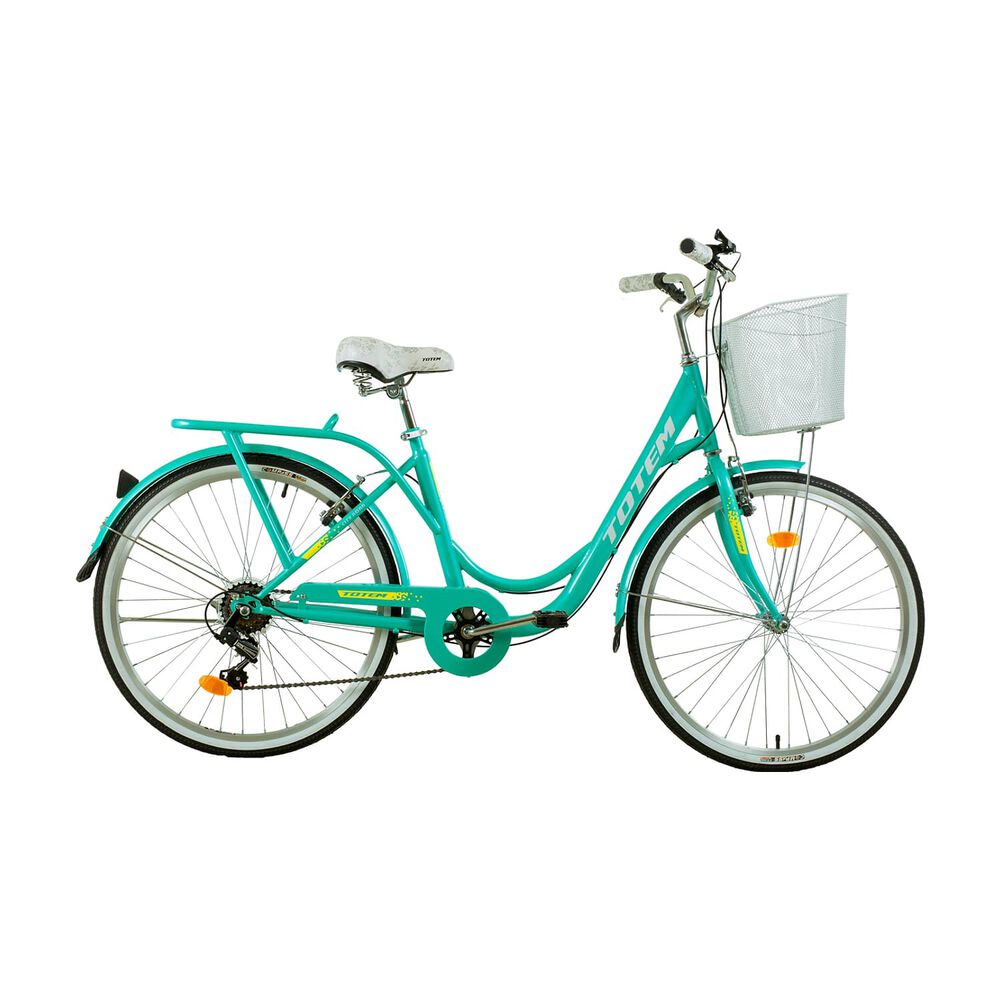 Bicicleta Totem City Dama Aro 26 Turquesa image number 1.0