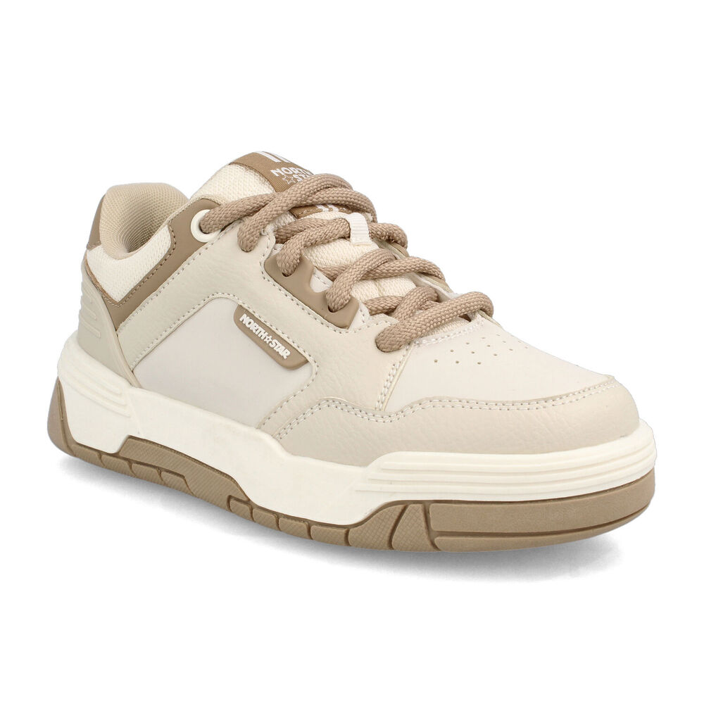 Zapatilla Mujer North Star Skater Chunk Beige image number 1.0
