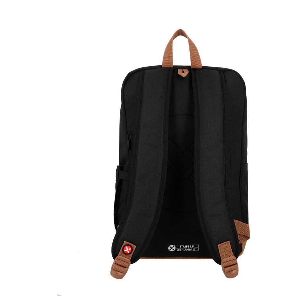 Mochila Notebook Xtrem Straps 2.0 6xt Negro 16" image number 3.0