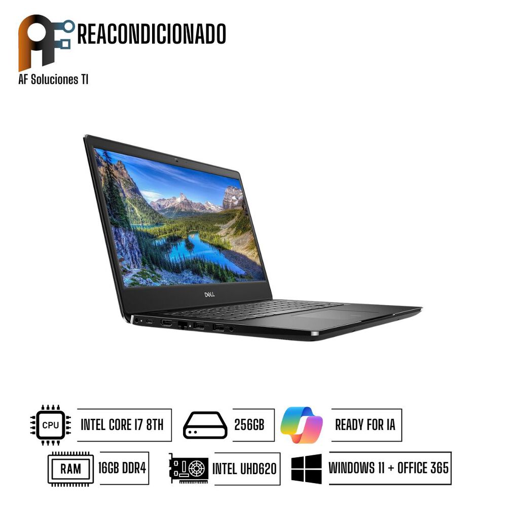 Notebook Dell E7270 I7 6th 16gb 256gb - Win11+office - Reacondicionado Profesional image number 2.0