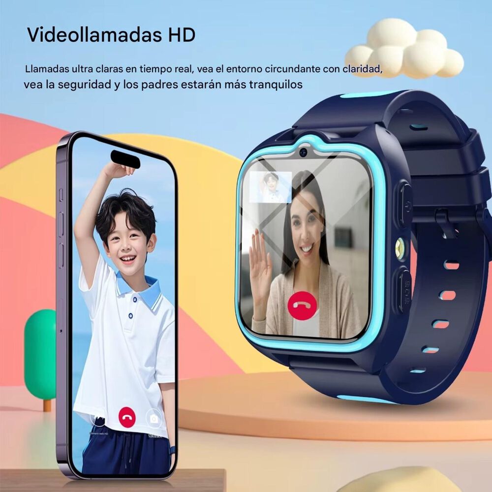 Smartwatch Ni&ntilde;os Blackview Z30 4g Gps Videollamada Sos / Rosado image number 7.0