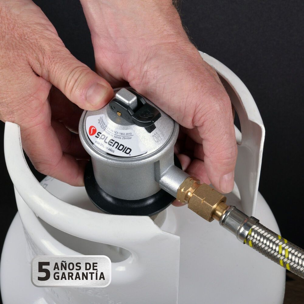 Regulador De Gas Licuado Splendid De 5-11-15kg Certificado image number 1.0