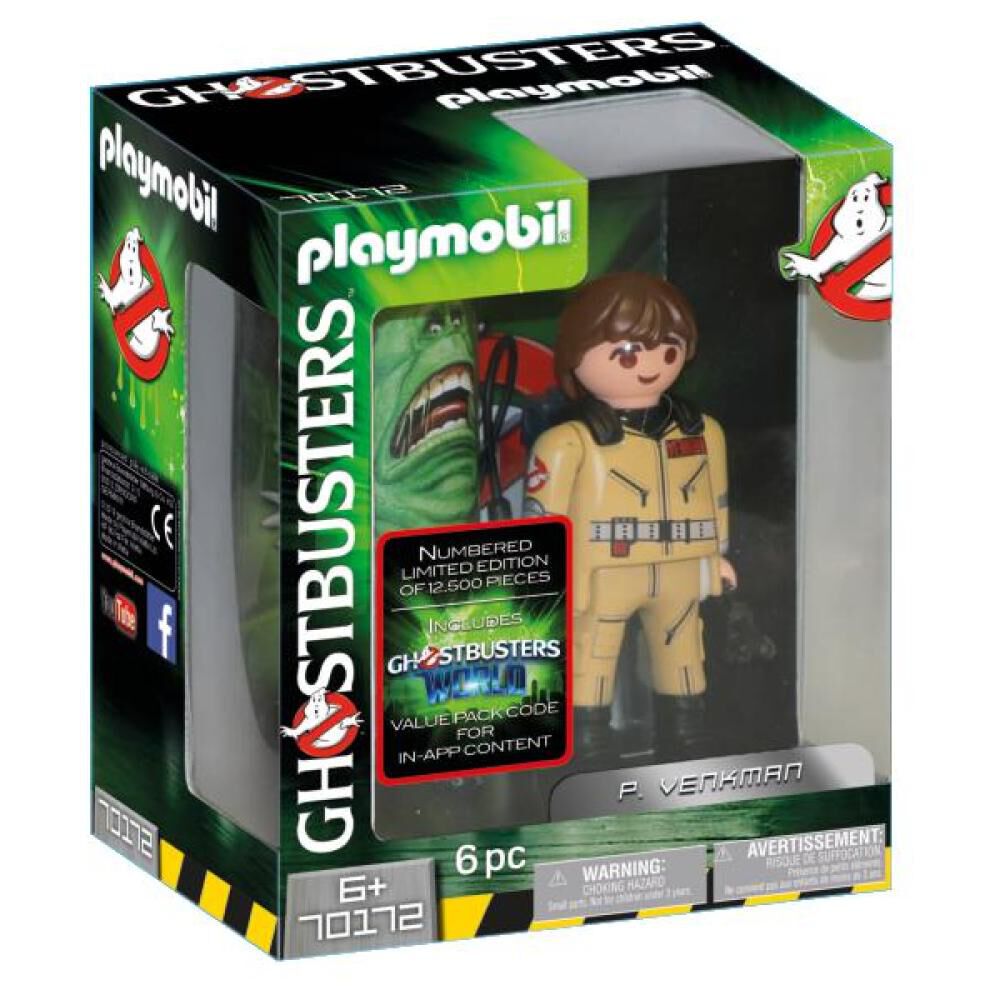 Figura De Película Playmobil Ghostbusters P. Venkman image number 0.0