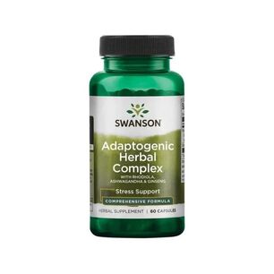Adaptogeno Complex (rhodiola, Ashwagandha, Gingseng) 60 C&aacute;psulas