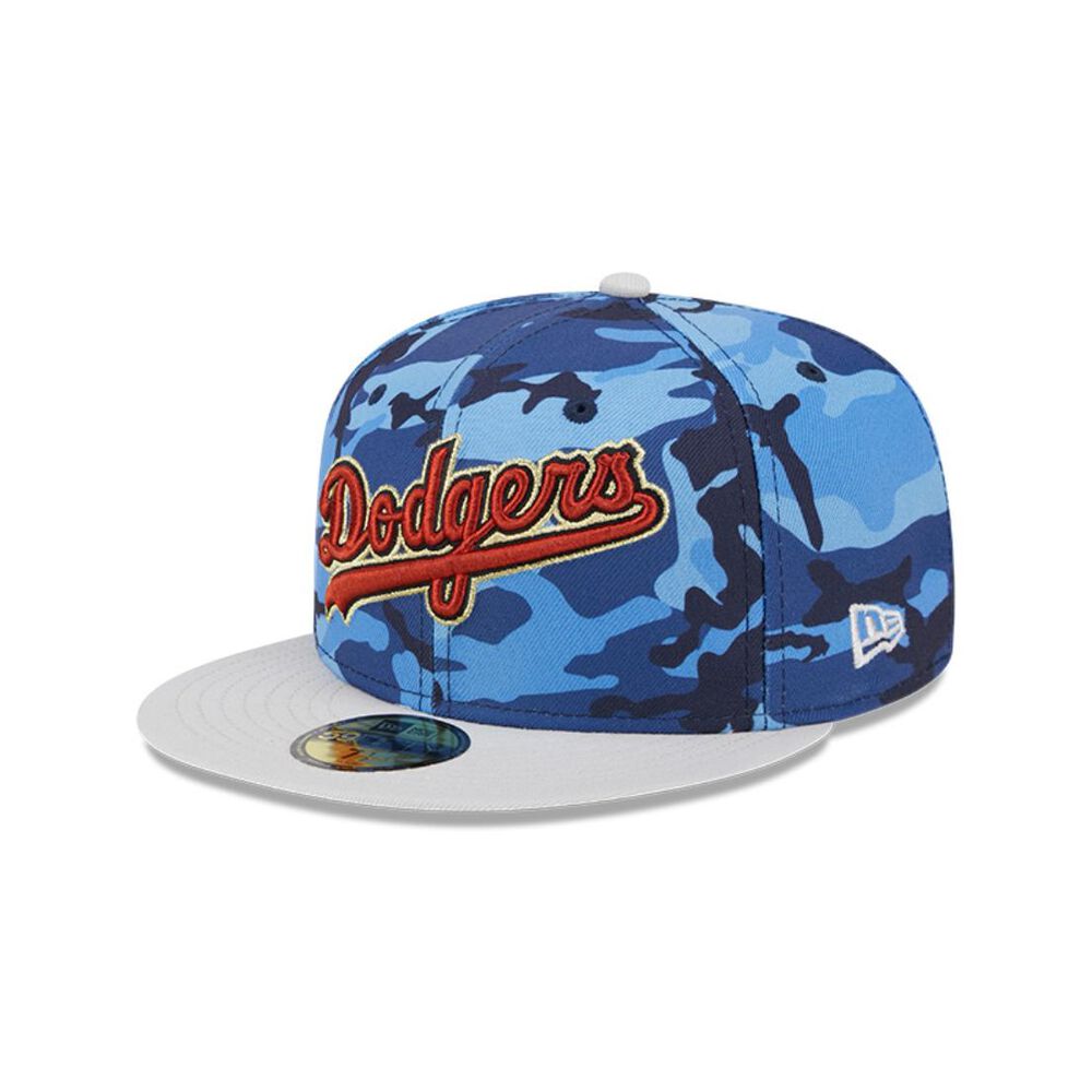 Gorro 59fifty Mlb Los Angeles Dodgers Urban Blue Camo image number 1.0