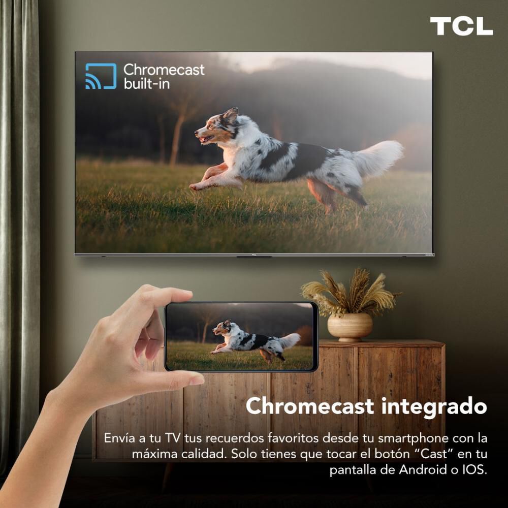 Qled 55" TCL 55C635 / Ultra HD 4K / Smart TV