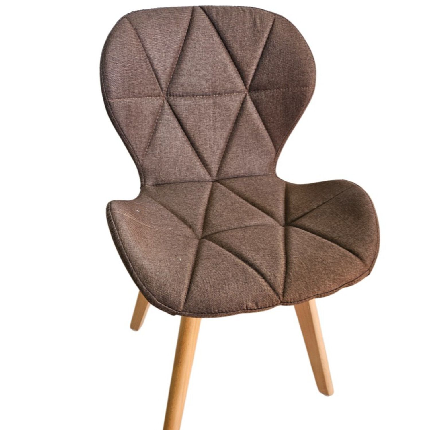 Silla Mariposa Wood Lino Cafe image number 2.0