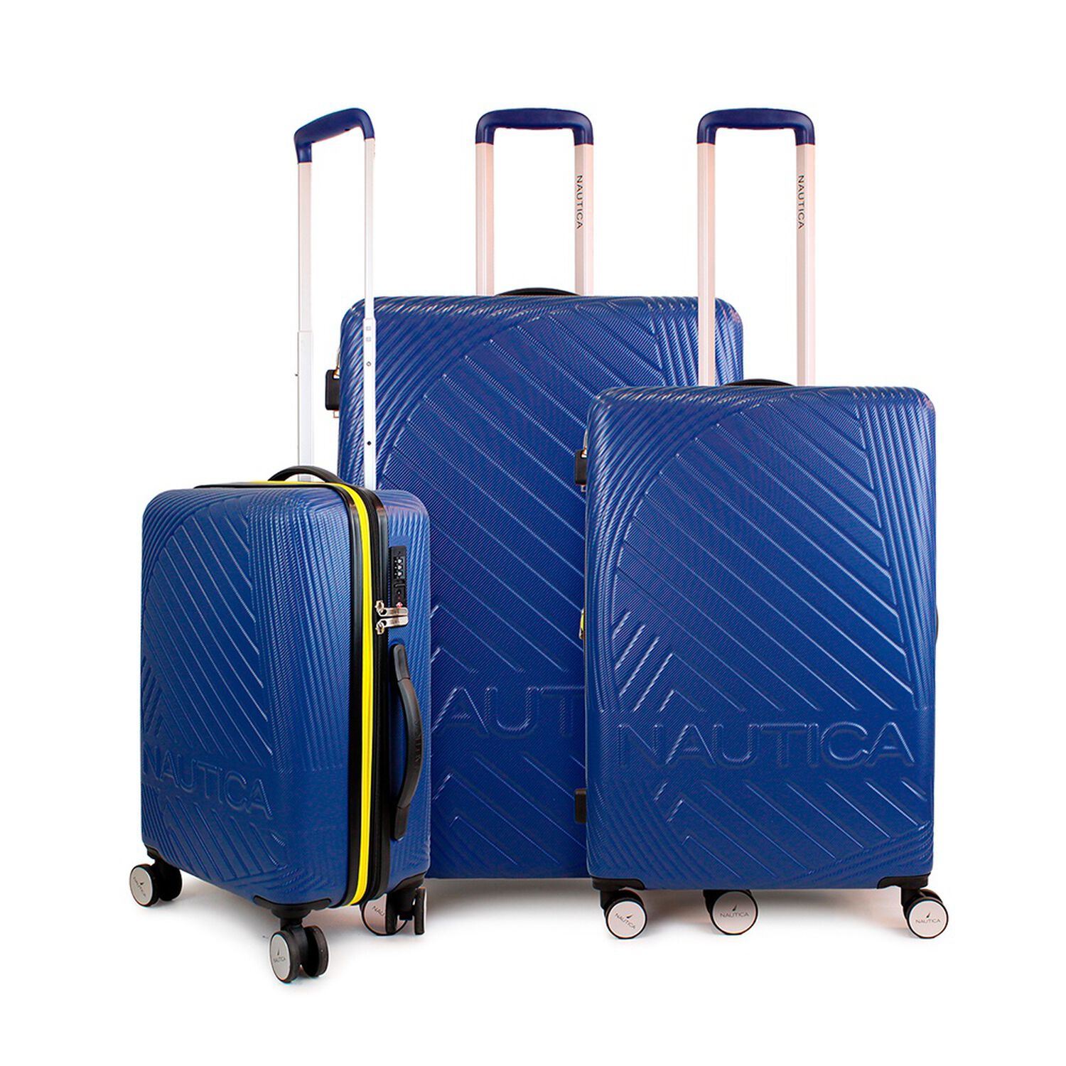 Set De 3 Maletas S+m+nautica Bahamas Azul image number 0.0