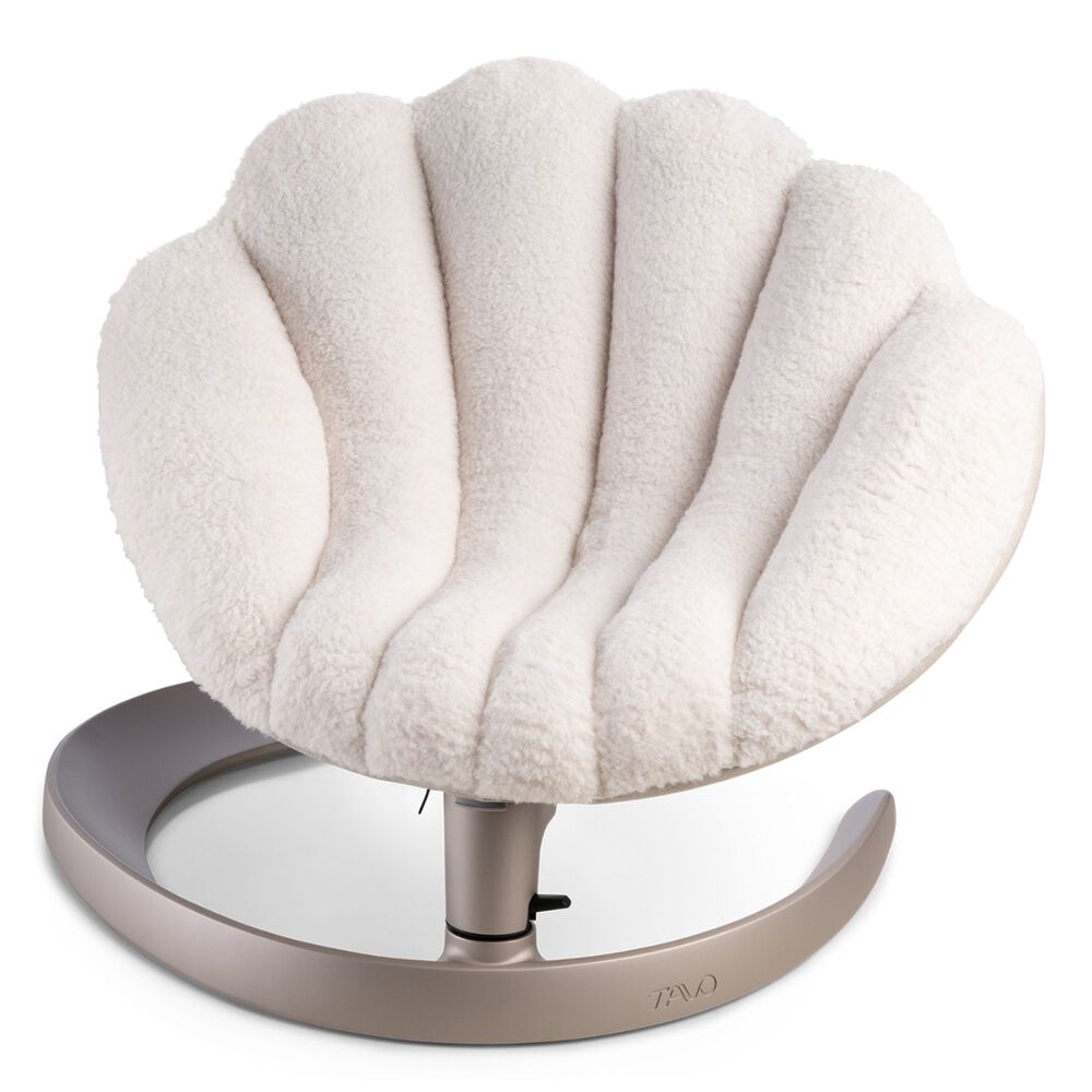 Cama Mascota Oscilante Shell Latte image number 0.0