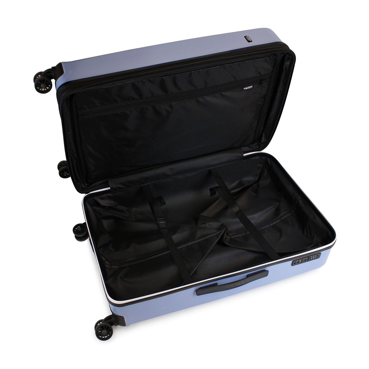 Pack 2 Maletas Donna Karan Lumina S 10kg + L 23kg Celeste Dkny image number 6.0