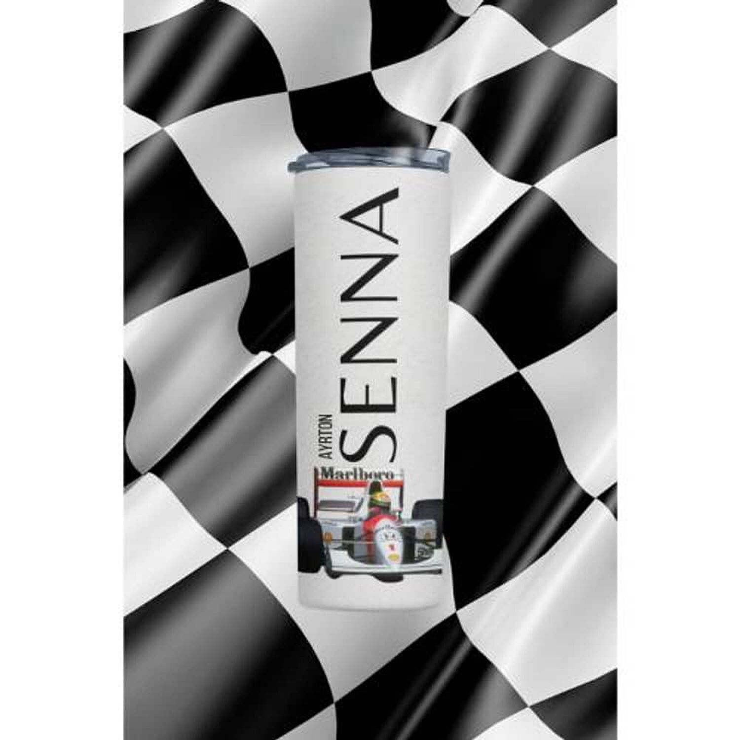 Termo Botella Termica F1 Senna Monoplaza Mug image number 5.0